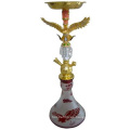 Cachimba de vidrio de precio al por mayor Shisha para el fumador de tabaco (ES-HK-014)